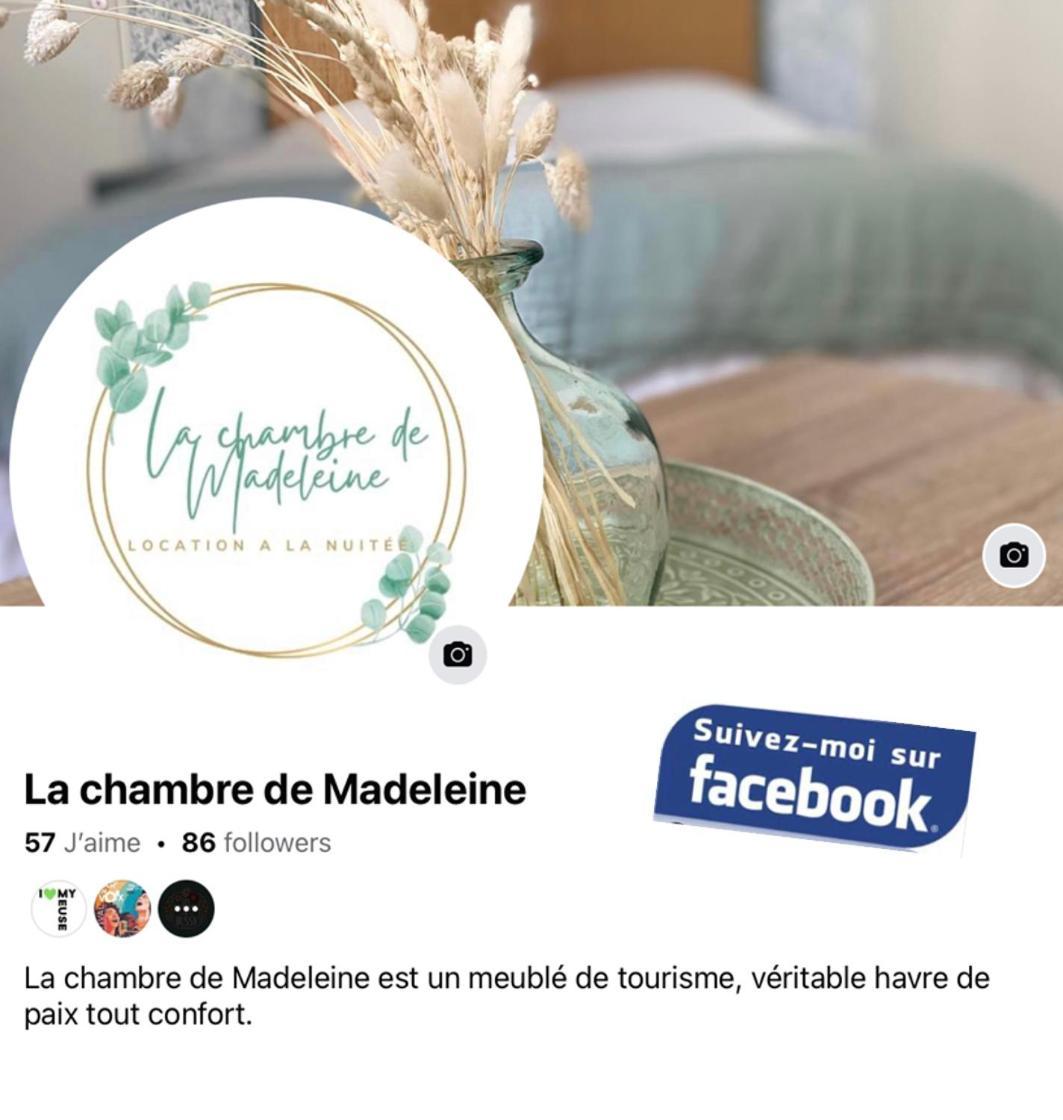 La Chambre De Madeleine Commercy Kültér fotó